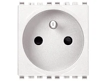 VIMAR Vimar 20212.B Presa SICURY 2P+T 16A francese bianco