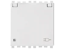 VIMAR Vimar 20212.C.B Presa SICURY 2P+T 16A FR + coper. bianco
