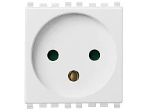 VIMAR Vimar 20240.B Presa SICURY 2P+T 16A israeliano bianco