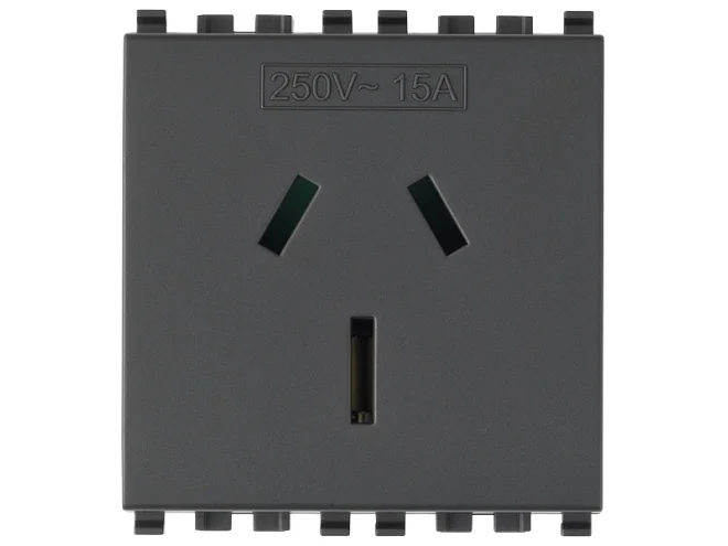 VIMAR Vimar 20262 Presa SICURY 2P+T 15A Australia grigio