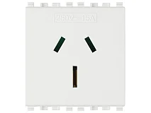 VIMAR Vimar 20262.B Presa SICURY 2P+T 15A Australia bianco