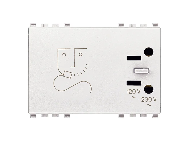 VIMAR Vimar 20290.B Presa per rasoio 230V bianco