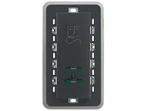 VIMAR Vimar 20291 Presa per rasoio verticale 230V grigio