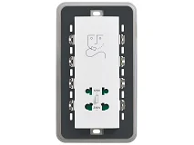 VIMAR Vimar 20291.B Presa per rasoio verticale 230V bianco