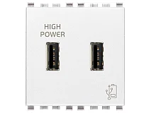 VIMAR Vimar 20295.B Unità alimentazione USB 5V2,1A 2M bianco