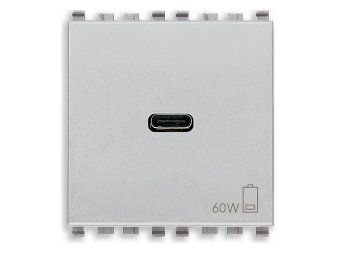 VIMAR Vimar 20298.60.N Alimentatore USB C 60W PD Next