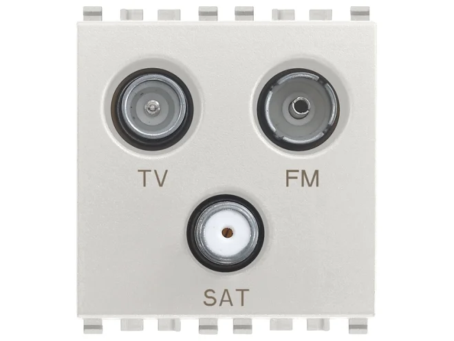 VIMAR Vimar 20303.N Presa TV-FM-SAT diretta 3 uscite Next