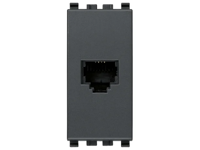 VIMAR Vimar 20320 Presa RJ11 6/4 grigio