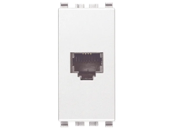 VIMAR Vimar 20320.B Presa RJ11 6/4 bianco