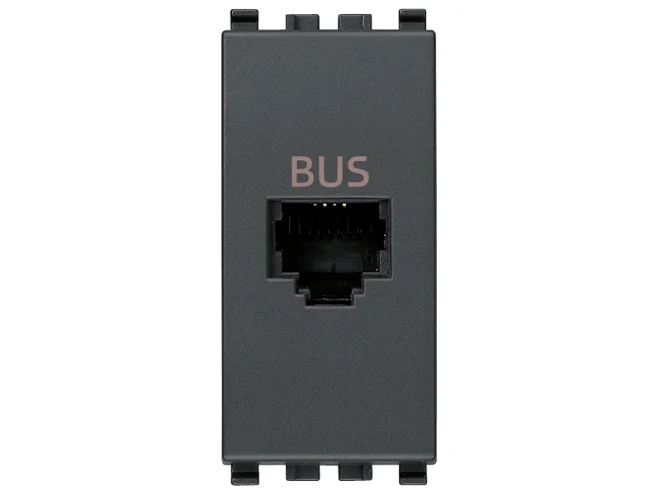 VIMAR Vimar 20329 Presa RJ11 speciale per BUS grigio