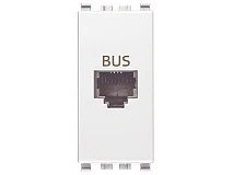 VIMAR Vimar 20329.B Presa RJ11 speciale per BUS bianco