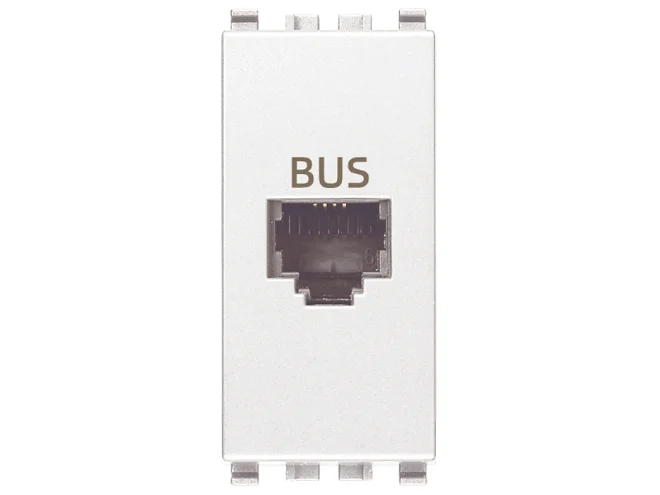 VIMAR Vimar 20329.B Presa RJ11 speciale per BUS bianco