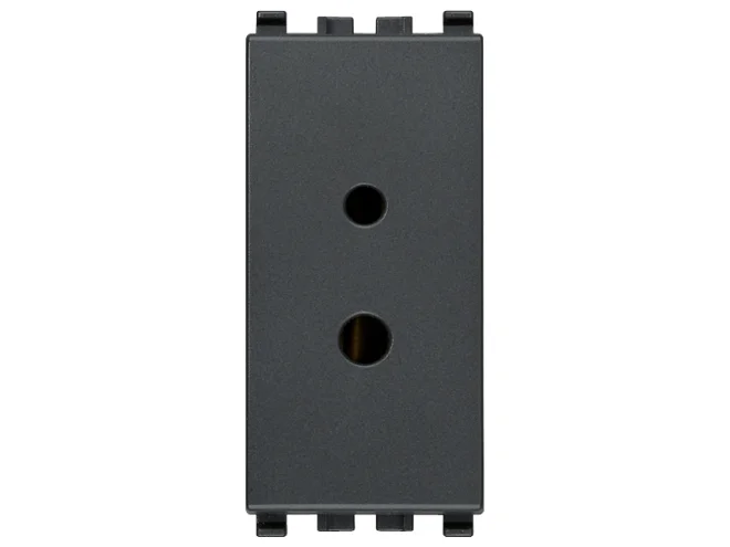 VIMAR Vimar 20331 Presa polarizzata 2P 6A 24V SELV grigio
