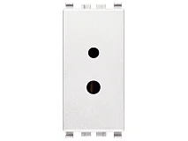 VIMAR Vimar 20331.B Presa polarizzata 2P 6A 24V SELV bianco