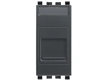 VIMAR Vimar 20337.6 Presa RJ45 Cat6 UTP con portello grigio
