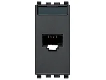 VIMAR Vimar 20339.11 Presa RJ45 Netsafe Cat5e UTP grigio