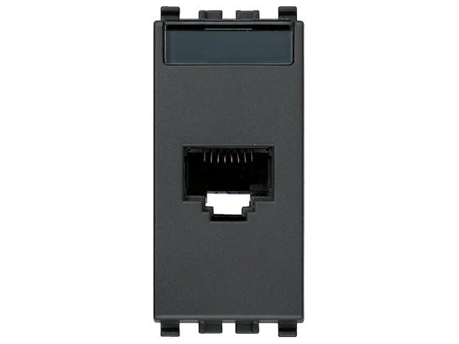VIMAR Vimar 20339.11 Presa RJ45 Netsafe Cat5e UTP grigio