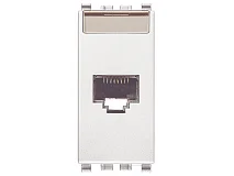 VIMAR Vimar 20339.11.B Presa RJ45 Netsafe Cat5e UTP bianco