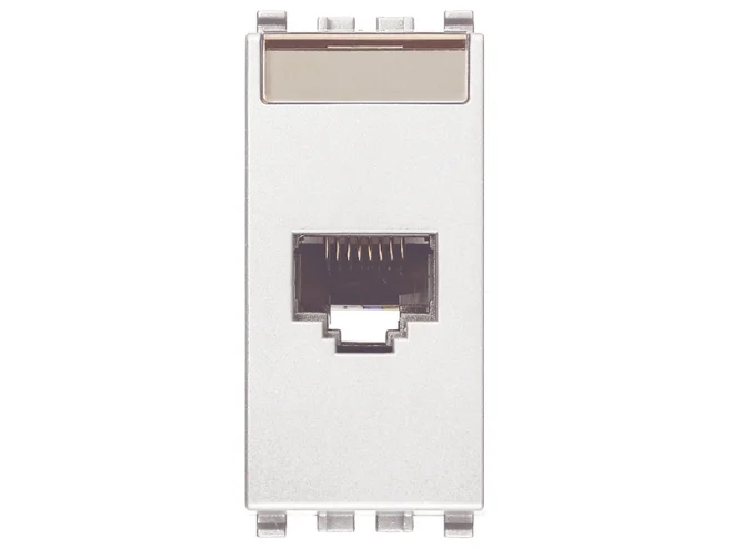 VIMAR Vimar 20339.11.B Presa RJ45 Netsafe Cat5e UTP bianco