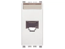 VIMAR Vimar 20339.13.B Presa RJ45 Netsafe Cat6 UTP bianco