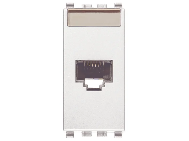 VIMAR Vimar 20339.13.B Presa RJ45 Netsafe Cat6 UTP bianco