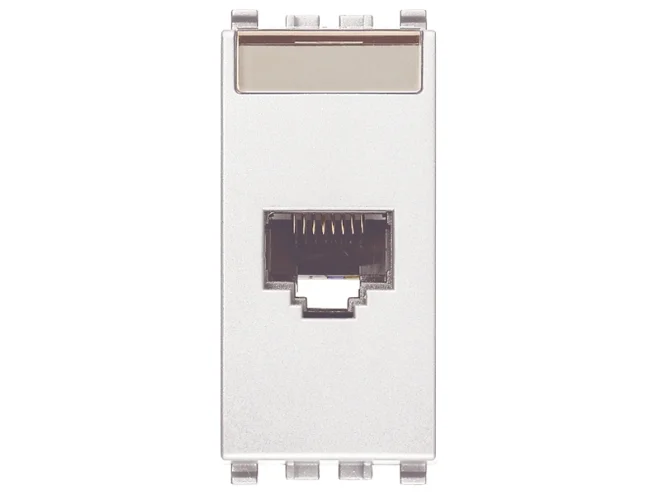 VIMAR Vimar 20339.14.B Presa RJ45 Netsafe Cat6 FTP bianco