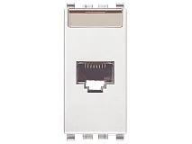 VIMAR Vimar 20339.15.B Presa RJ45 Netsafe Cat6A UTP bianco