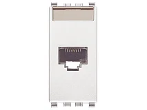 VIMAR Vimar 20339.16.B Presa RJ45 Netsafe Cat6A FTP bianco