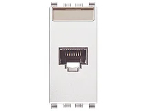 VIMAR Vimar 20339.4.B Presa RJ45 Netsafe Cat5e UTP 110 bianco