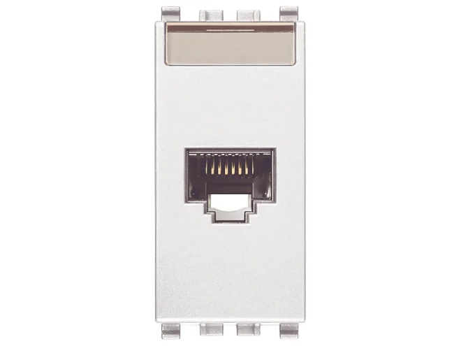VIMAR Vimar 20339.4.B Presa RJ45 Netsafe Cat5e UTP 110 bianco