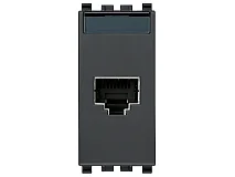 VIMAR Vimar 20339.5 Presa RJ45 Netsafe Cat5e FTP 110 grigio