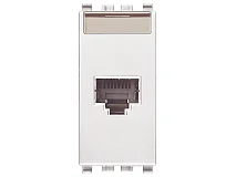 VIMAR Vimar 20339.5.B Presa RJ45 Netsafe Cat5e FTP 110 bianco