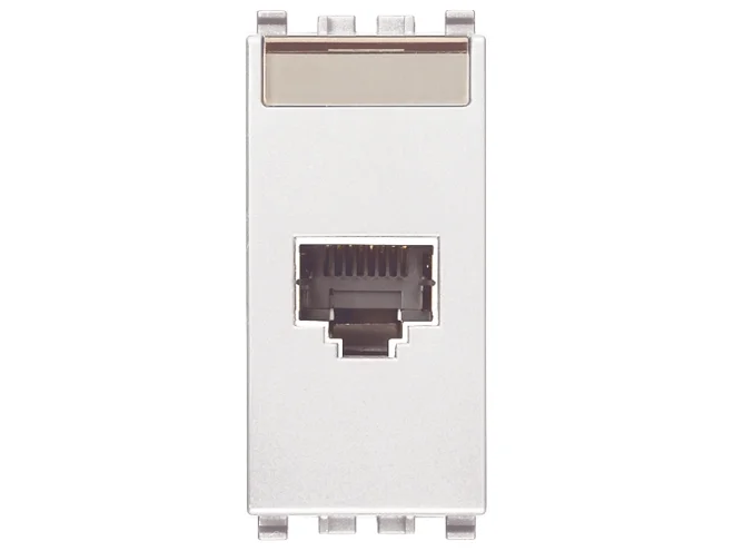 VIMAR Vimar 20339.5.B Presa RJ45 Netsafe Cat5e FTP 110 bianco