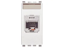 VIMAR Vimar 20340.1.B Presa RJ45 Panduit Cat5e UTP bianco