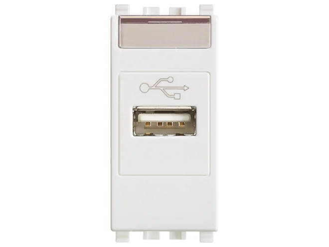 VIMAR Vimar 20345.B Presa USB bianco