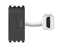 VIMAR Vimar 20346 Presa HDMI 2.1b grigio