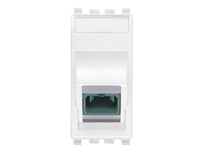 VIMAR Vimar 20350.SC.B Presa ottica mono 9/125 SC bianco
