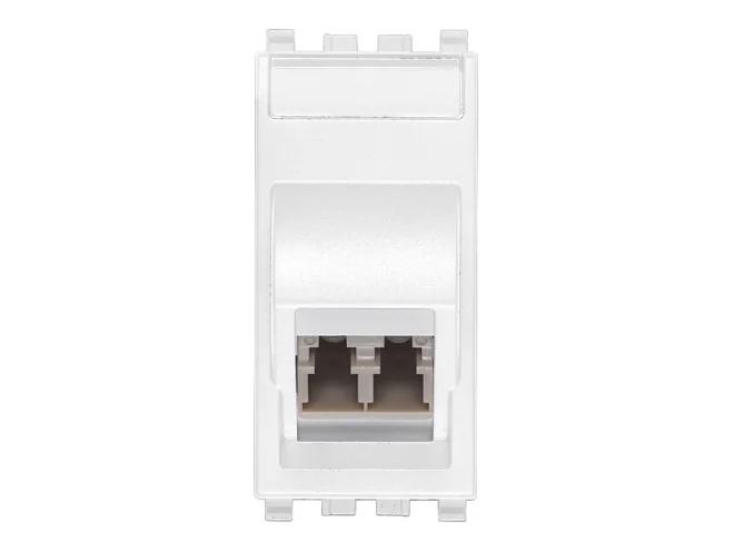 VIMAR Vimar 20351.LC.B Presa ottica multi 50/125 LC bianco