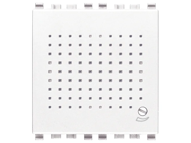 VIMAR Vimar 20380.B Suoneria elettron. 3 sequenze 12V bianco
