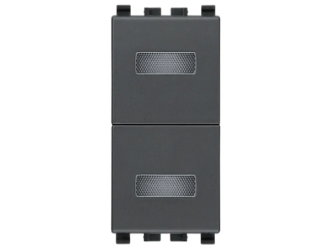 VIMAR Vimar 20388 Doppia spia neutra grigio