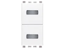 VIMAR Vimar 20388.B Doppia spia neutra bianco