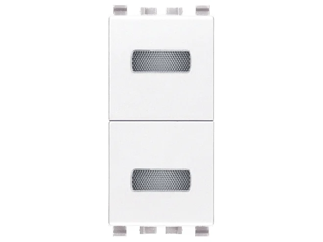 VIMAR Vimar 20388.B Doppia spia neutra bianco