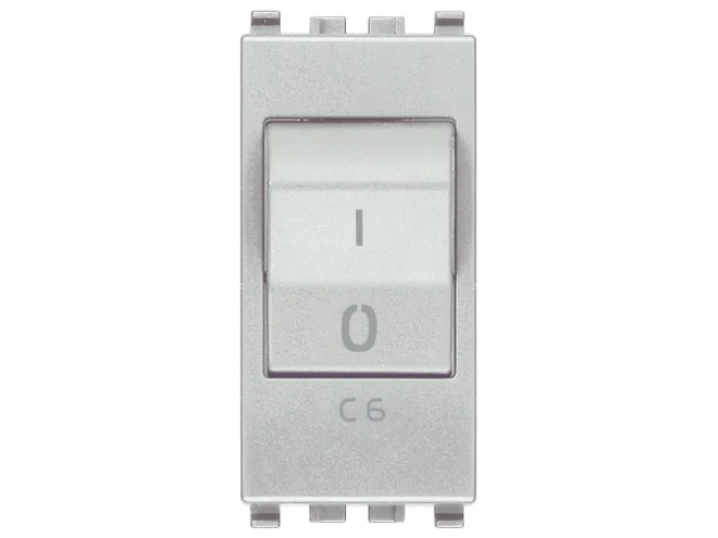VIMAR Vimar 20405.06.N Interruttore MT 1P+N C6 120-230V Next