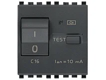VIMAR Vimar 20411.16 Interruttore MTDiff.1P+N C16 10mA grigio