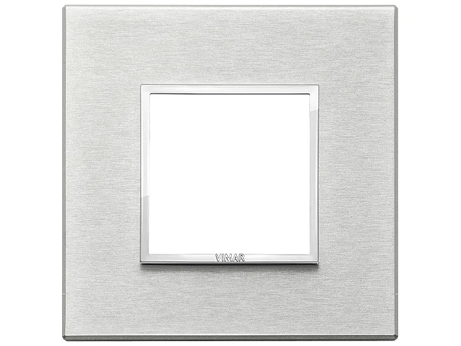 VIMAR Vimar 21642.02 Placca 2M grigio Next