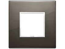 VIMAR Vimar 21642.06 Placca 2M nero zaffiro