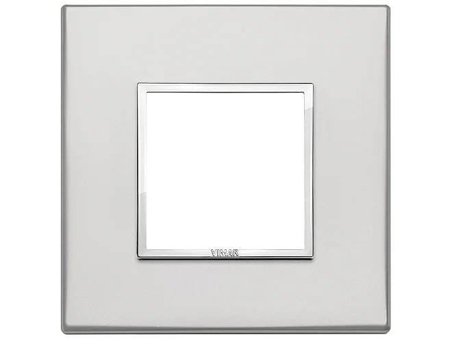 VIMAR Vimar 21642.07.01 Placca 2M argento