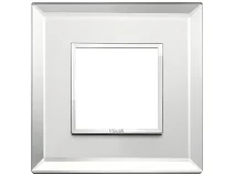 VIMAR Vimar 21642.72 Placca 2M argento ghiaccio