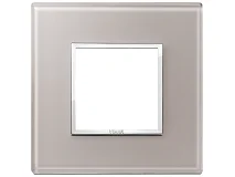 VIMAR Vimar 21642.73 Placca 2M grigio perla