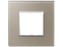 VIMAR Vimar 21642.74 Placca 2M opale bruno